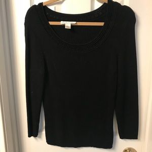SOLD—-Black Sweater
